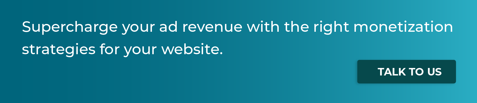 Increase ad revenue with us Increase ad revenue with us