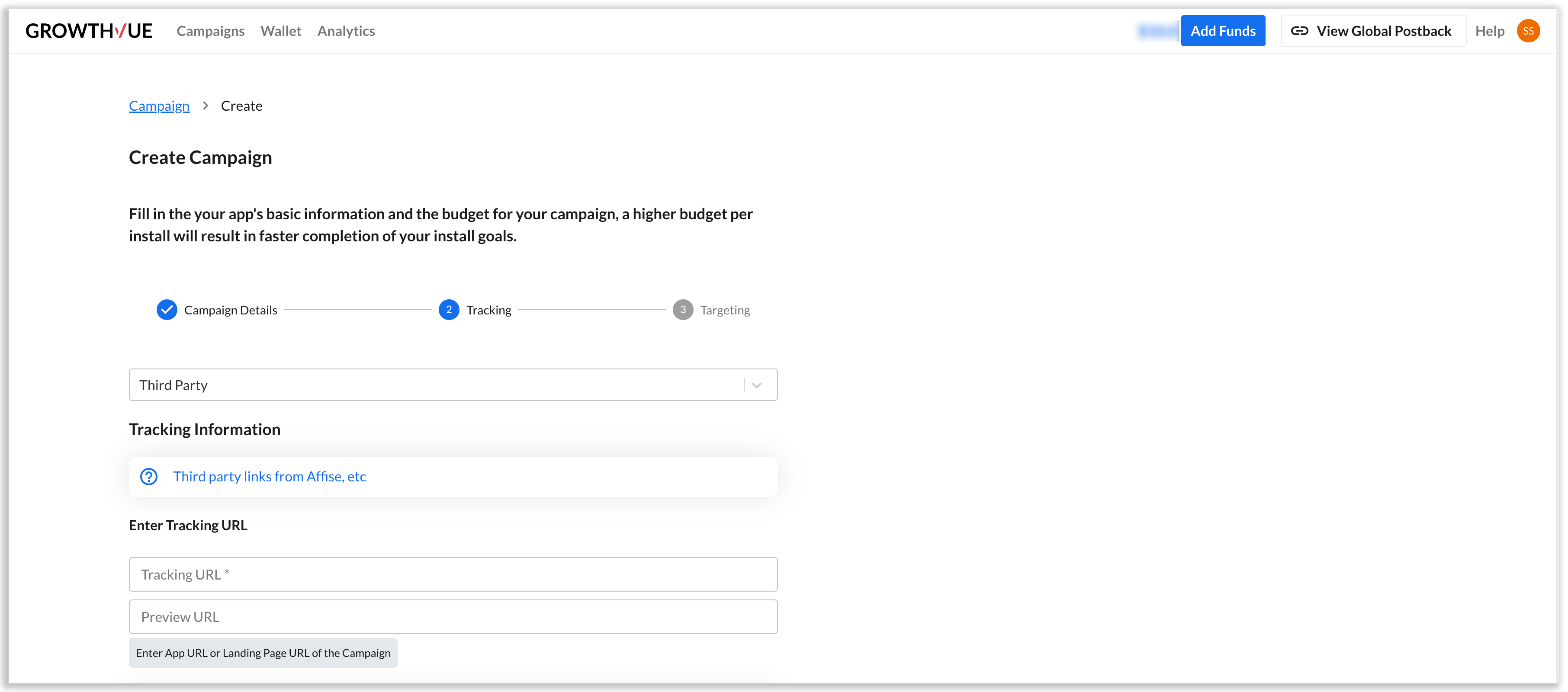 Grow - Campaign creation - Tracking Grow - Campaign creation - Tracking